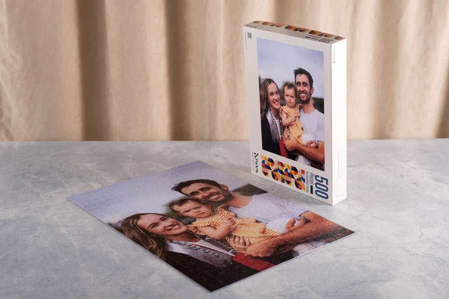 PixArts Personalized Gift Store Home Page Custom Jigsaw Puzzles Header